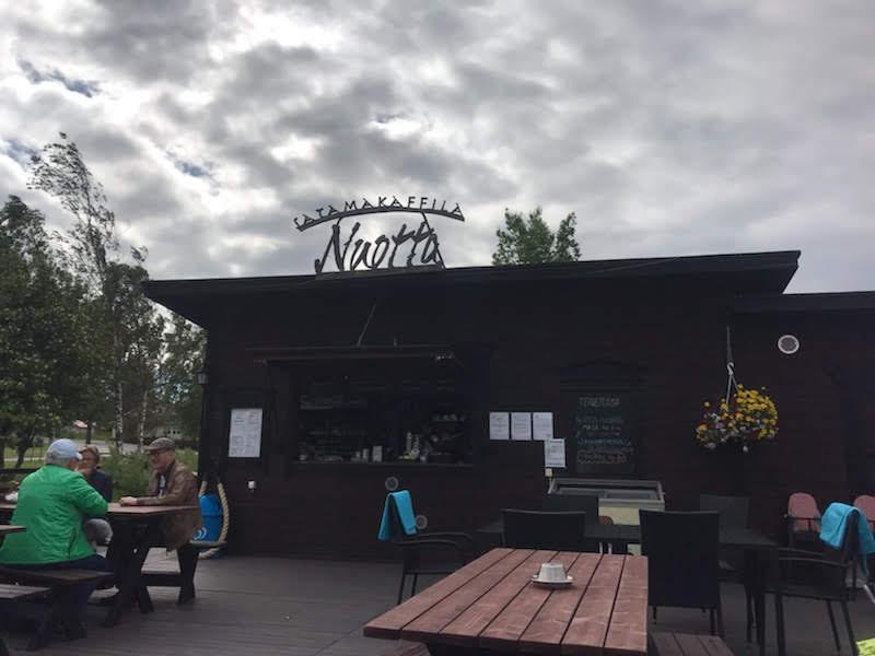 After a morning run, we departed and explored. We came upon this cafe (Sata Maka Feila Nuotta)