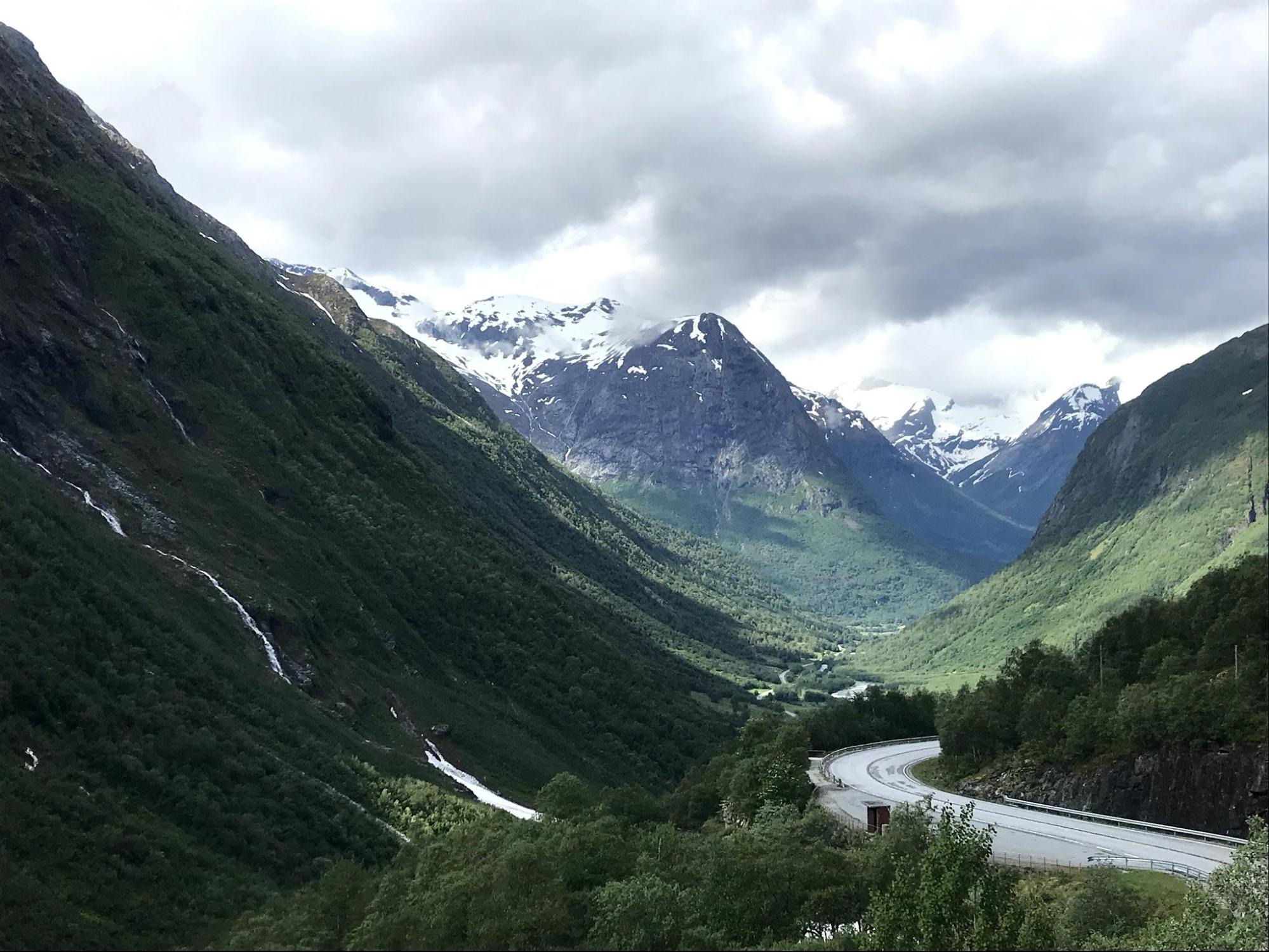 we were excited to land in Stryn for a wonderful lunch and visit