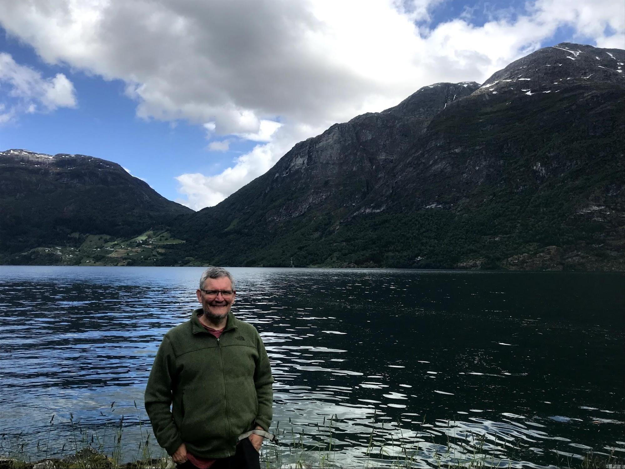We were excited to land in Stryn for a wonderful lunch and visit