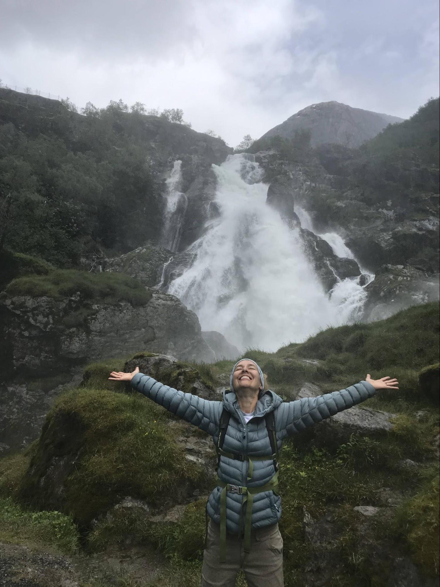 More rushing waterfalls