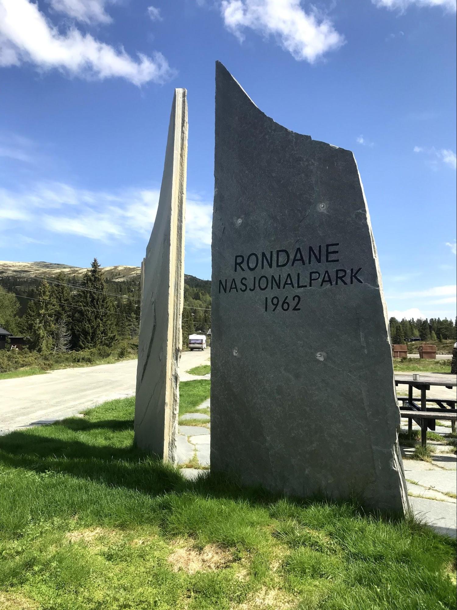 We set up camp outside of Rondane National Park