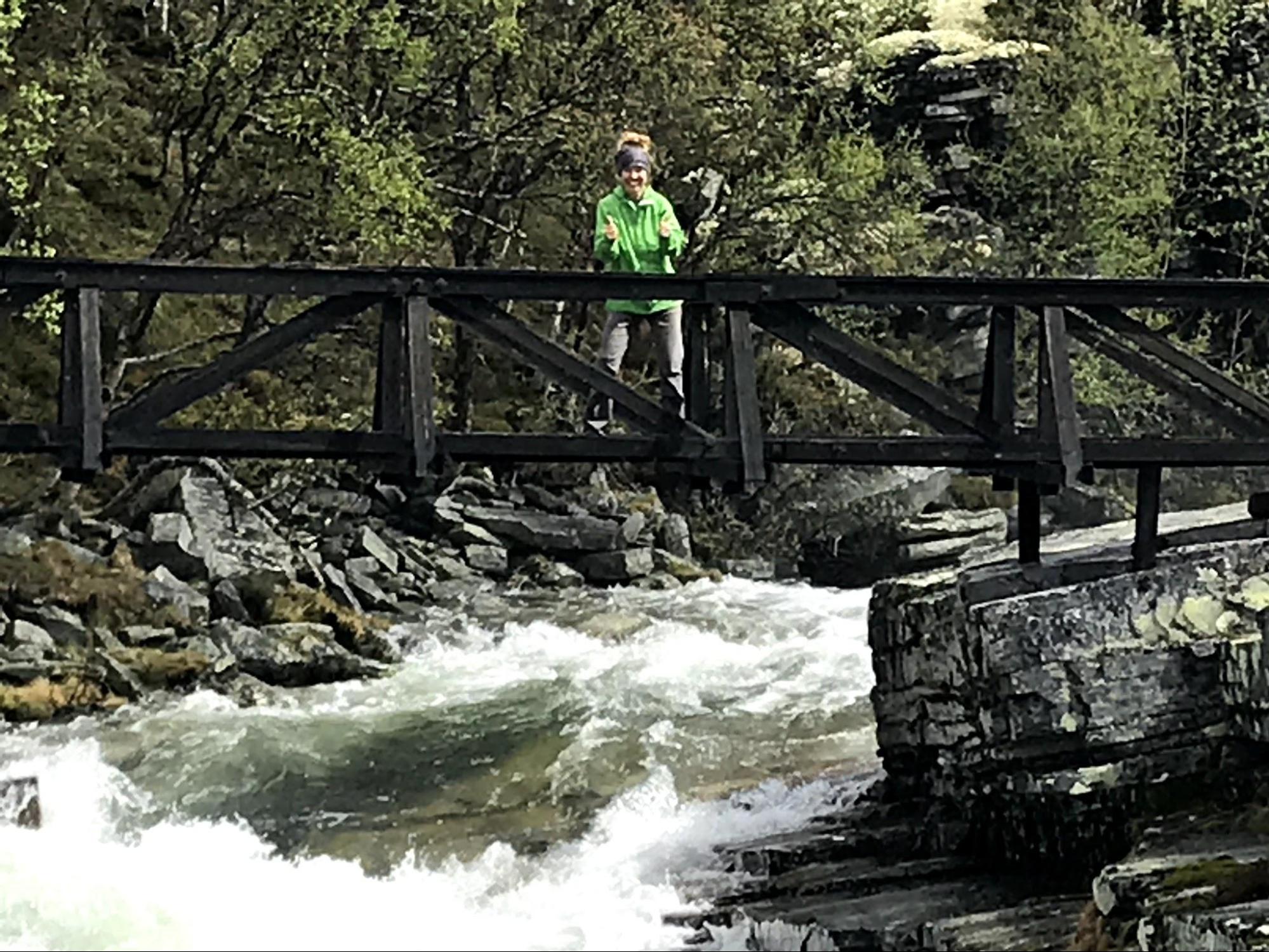 As we set out to find a trail, it was an adjustment not having an information center